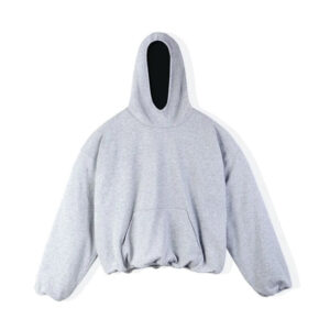 Loose Drop Shoulder Hoodie Grey