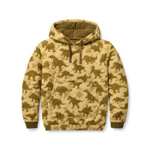 Custom Dinosaur Camo Woobie Hoodie